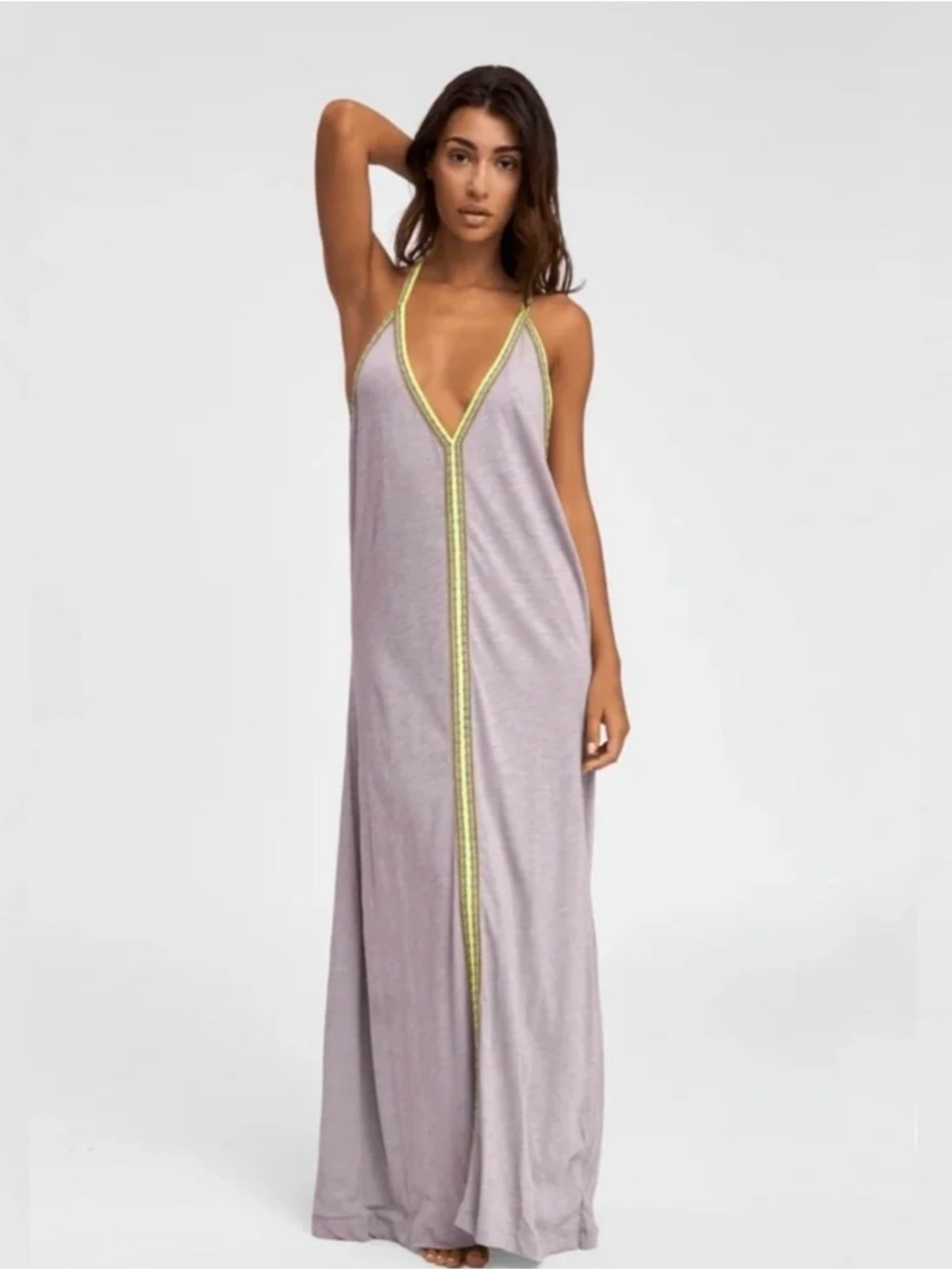 Pitusa Pima Sundress in Grey Size Standard (M,L, & XL)